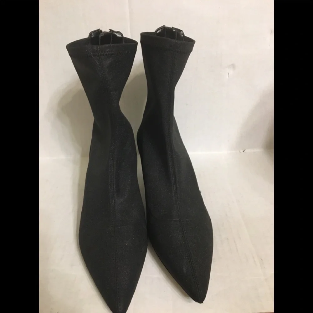 Jewel Badgley Mischka Sock Booties Sz 9